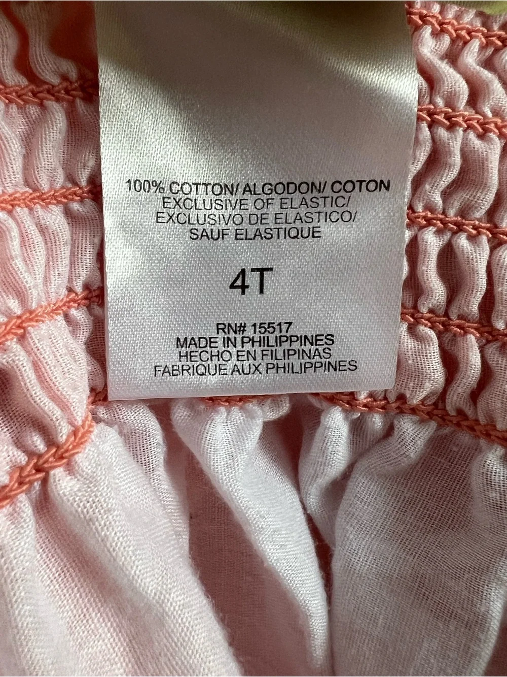 Penelope Mack | 100% Cotton Orange Pink Purple Tiered Sundress Summer Sz 4T